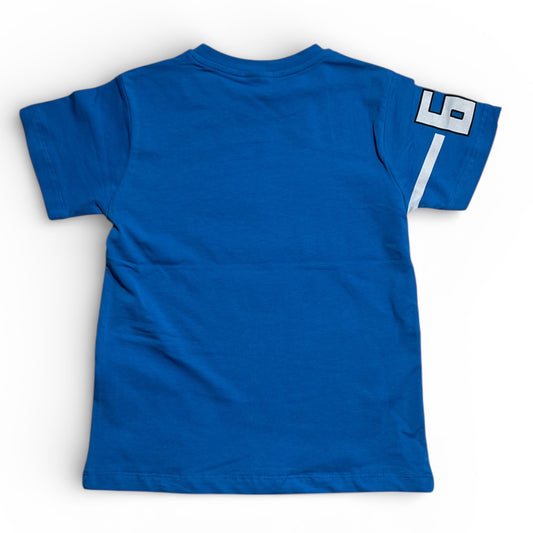 T-shirt chłopięcy Roblox niebieski – koszulka z nadrukiem (110–134)