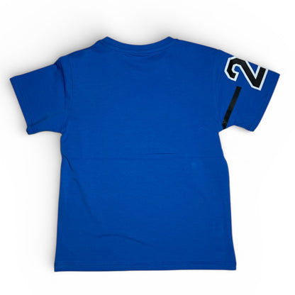 Koszulka chłopięca PLAY-TIME Gamer – niebieska | nadruk gaming (110-134)