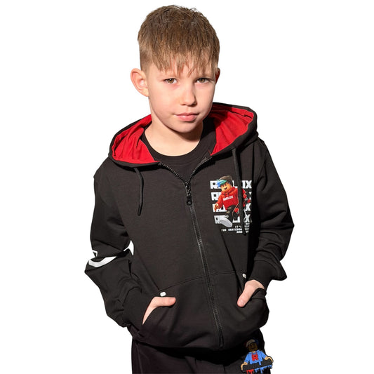 Komplet dresowy chłopięcy GAMING – bluza + spodnie | Polska produkcja